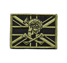 Load image into Gallery viewer, Fighting Pirate Green Morale Patch