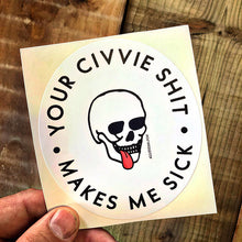 Charger l'image dans la galerie, Civvie Shit Sticker