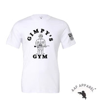 Load image into Gallery viewer, Gimpy's Gym White & Black Tee