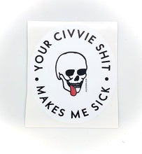 Charger l'image dans la galerie, Civvie Shit Sticker