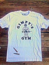 Load image into Gallery viewer, Gimpy's Gym White & Black Tee