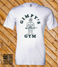 Load image into Gallery viewer, Gimpy's Gym White & Black Tee