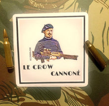 Load image into Gallery viewer, Le Crow Cannon sticker