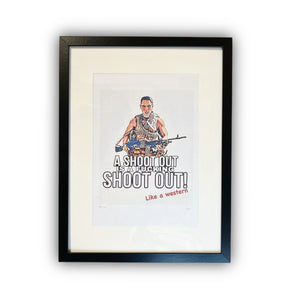 'Shootout' Artwork Print