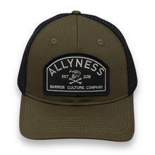 Load image into Gallery viewer, Allyness Green and Black Warrior Culture Cap - LIMITED EDITION