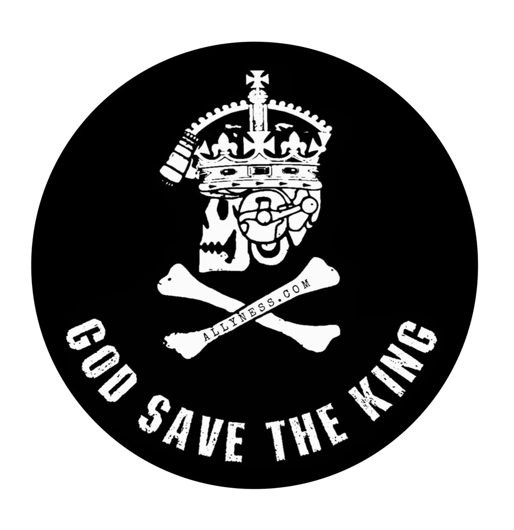 God Save the King Sticker