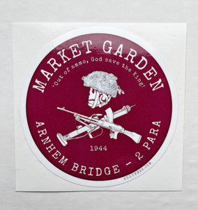 Op Market Garden Sticker