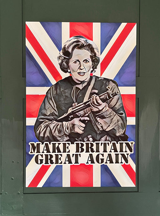 'MAKE BRITAIN GREAT' Canvas Artwork
