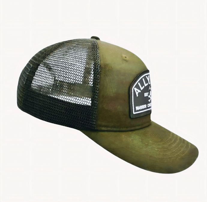 Allyness Green and Black Warrior Culture Cap - LIMITED EDITION
