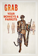 Charger l&#39;image dans la galerie, Monkeys and Parrots A1 Poster