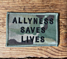 Load image into Gallery viewer, ALLYNESS SAVES LIVES MULTI-CAM MORALE PATCH