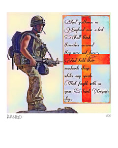 'The English Veterans' Artwork Print