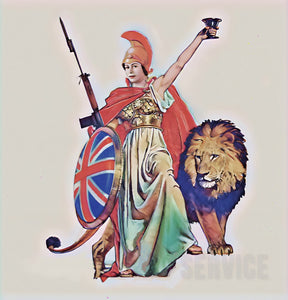 'Queen Britannia Artwork Print