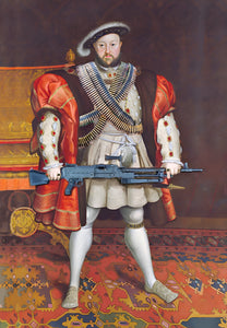 'Henry VIII with GPMG' Artwork Print