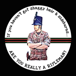 Shaggy Rifleman Sticker