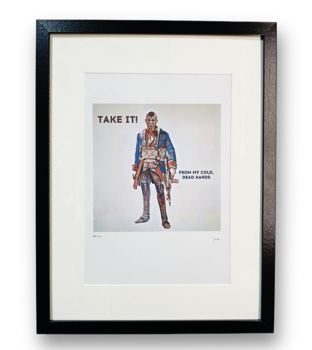 'Come Take it' Artwork Print
