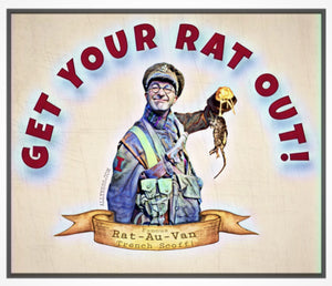 Rat Out Sticker