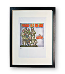 'Fighting Beer' Artwork Print