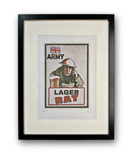 Charger l&#39;image dans la galerie, &#39;Army Lager Rat&#39; Artwork Print