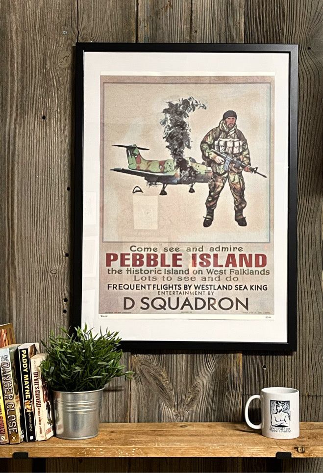 Pebble Island Raid Poster A2