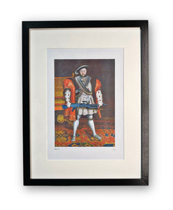 'Henry VIII with GPMG' Artwork Print
