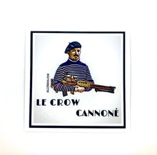 Charger l&#39;image dans la galerie, Le Crow Cannon sticker