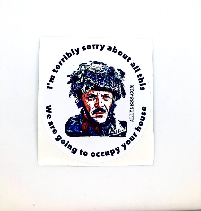 Colonel F Sticker – Allyness.com