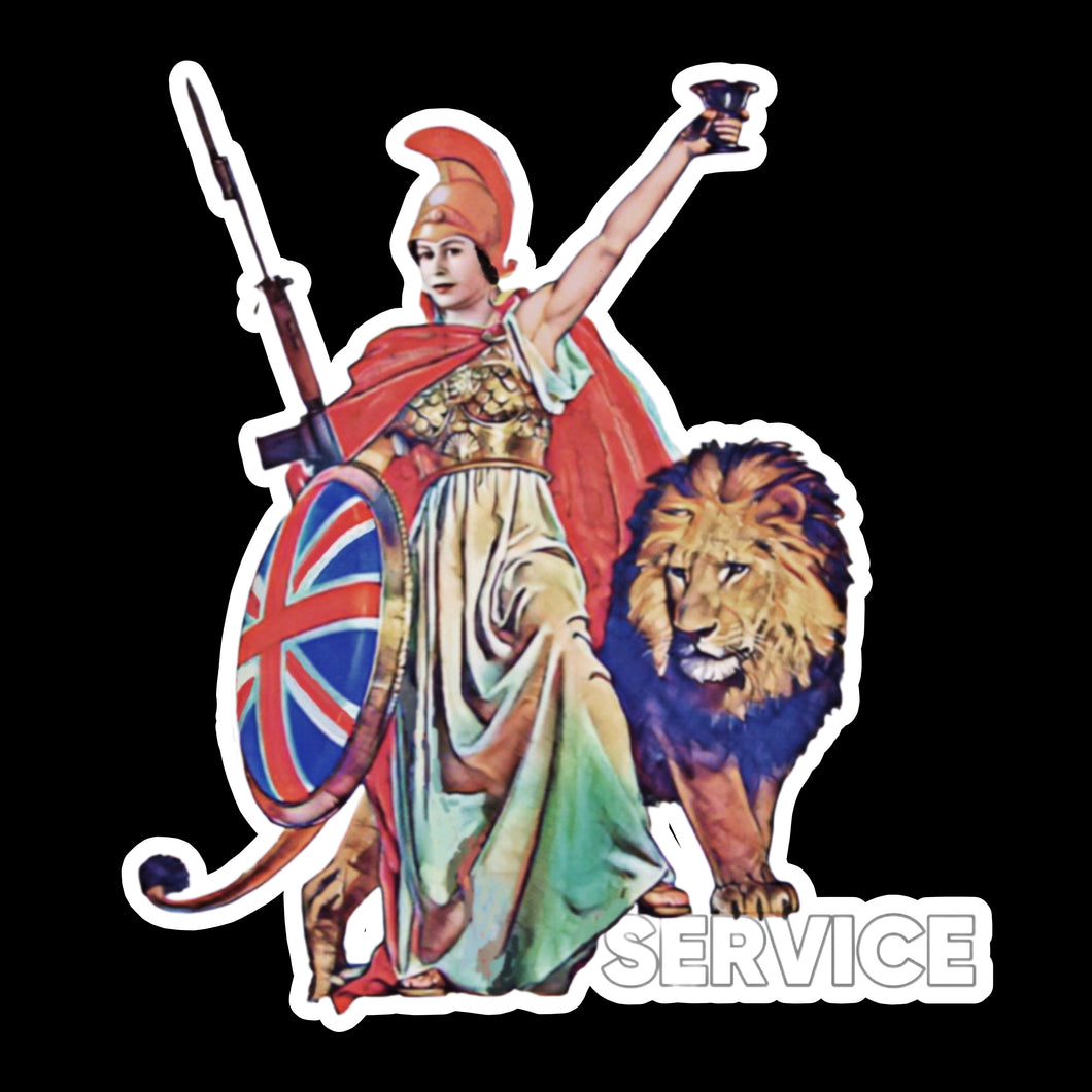 Britannia Sticker