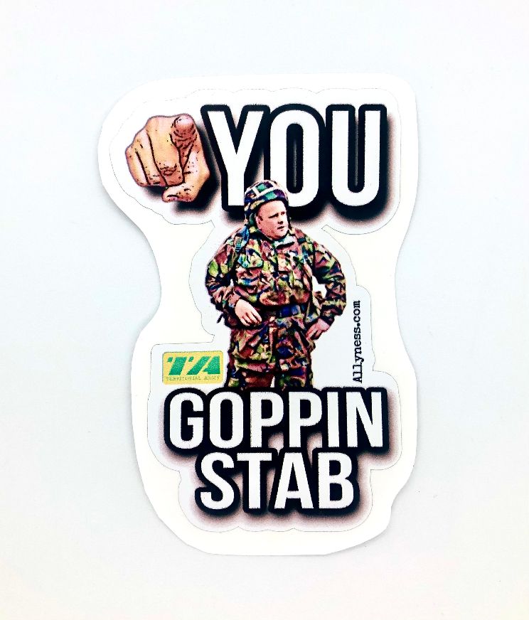 Goppin STAB Sticker